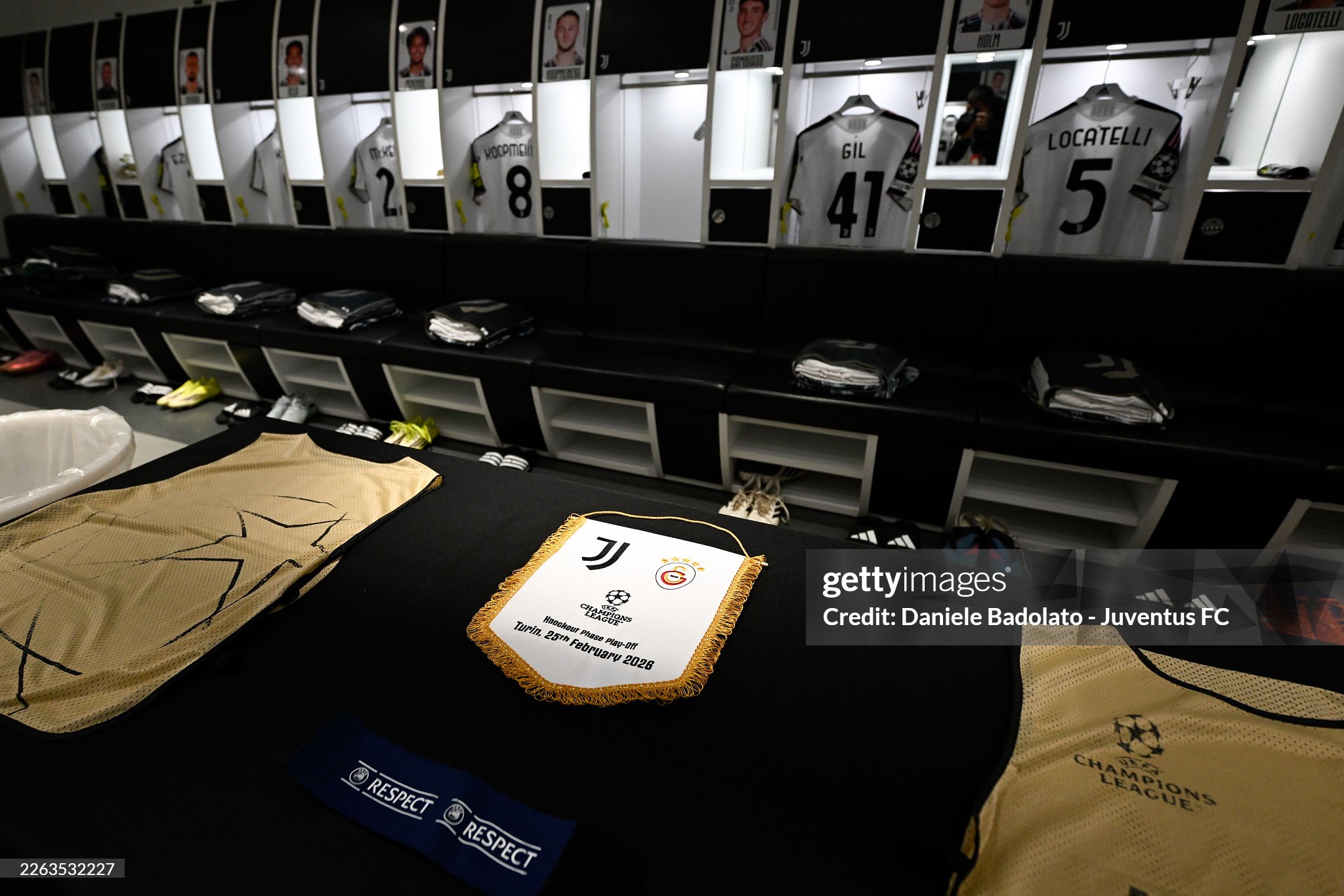 Champions League: Juventus vs Galatasaray Lineups Announced