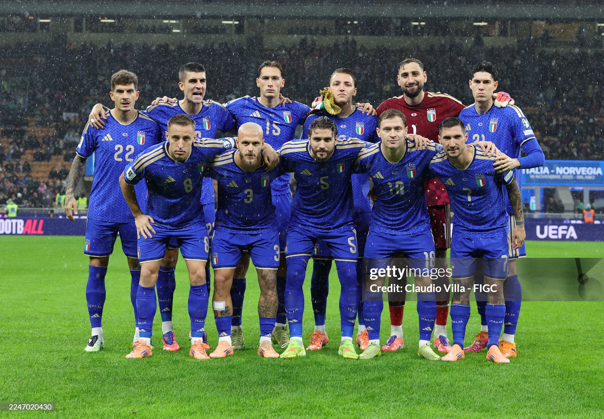 Italy announce extended squad for 2026 World Cup qualifiers