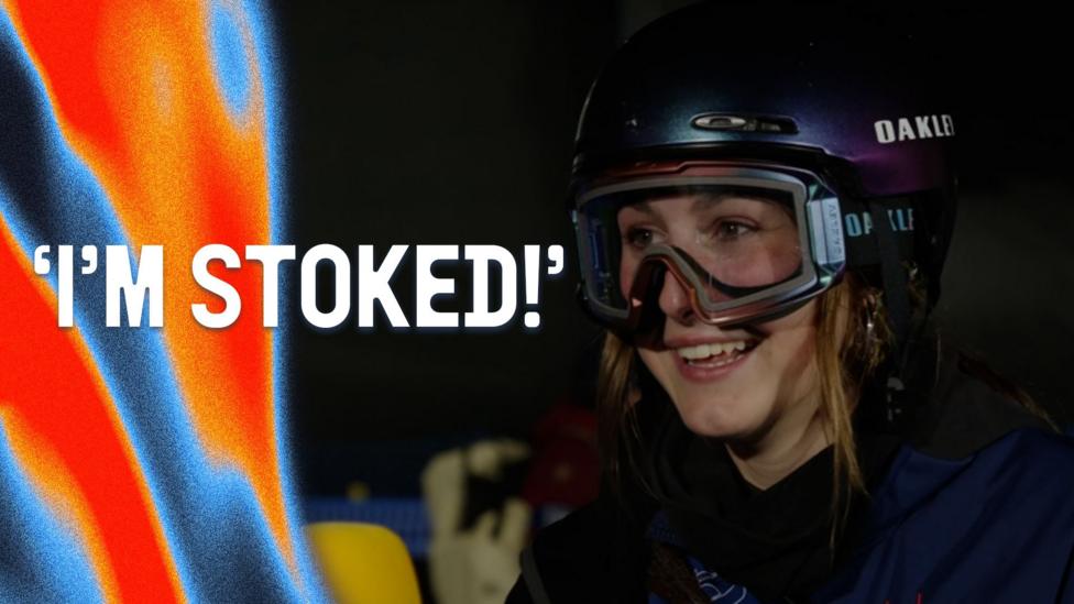Mia Brookes focuses on slopestyle