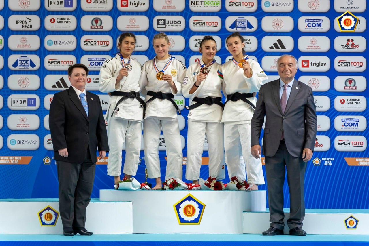 Узбекистанские дзюдоисты завоевали 4 медали на Istanbul Junior European Cup 2026
