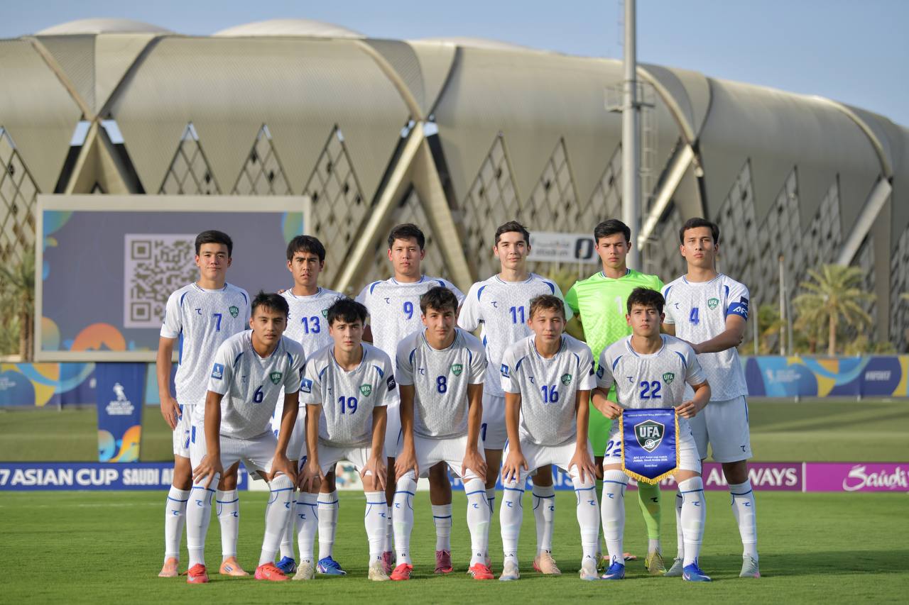 Соперники сборной Узбекистана U-17 на чемпионате мира определены