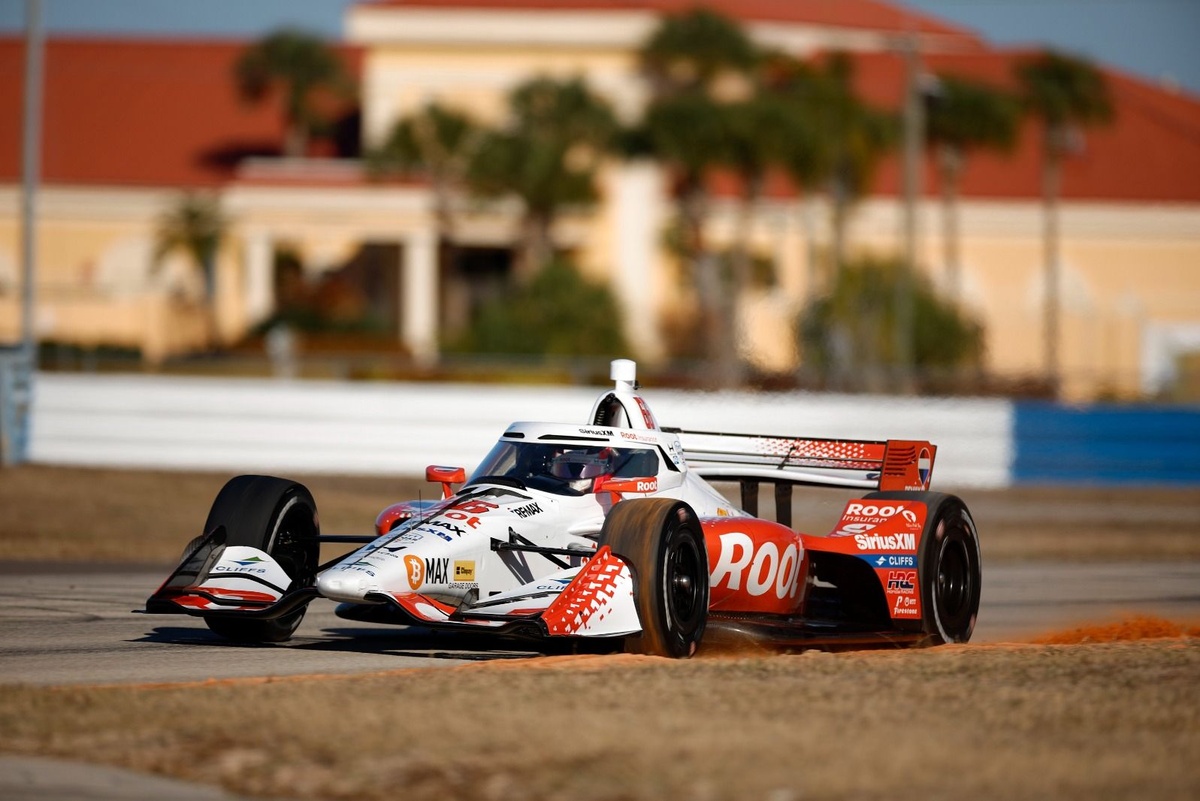 Тесты IndyCar в Себринге: Маркус Армстронг возглавил второй день, Шумахер улучшил результаты