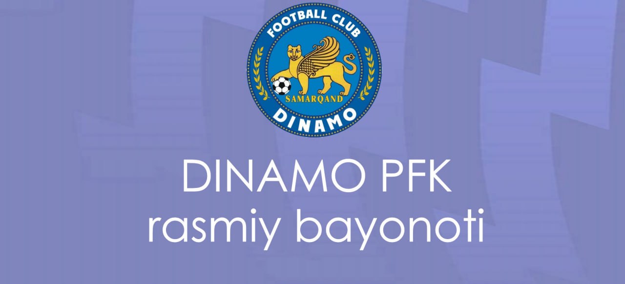 Dynamo Samarqand issues official statement on new legionnaire