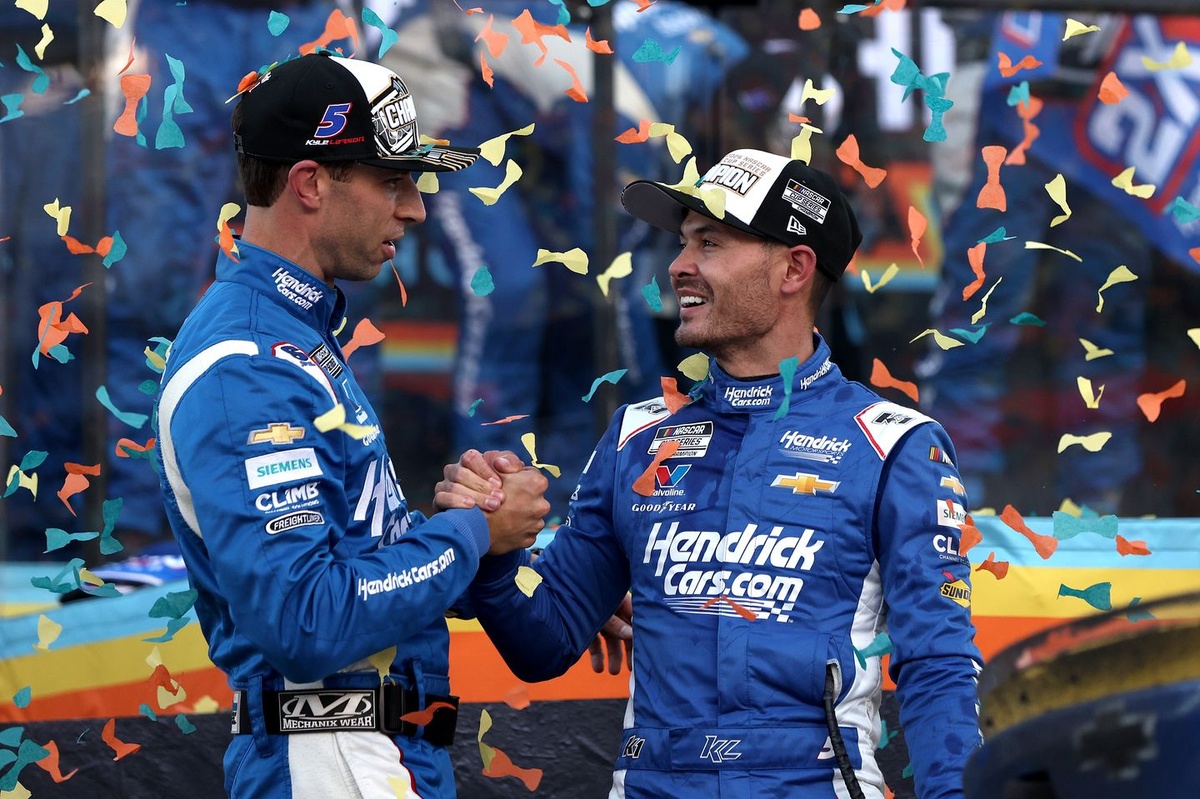 Kyle Larson Hendrick bilan besh yillik shartnoma uzaytirdi