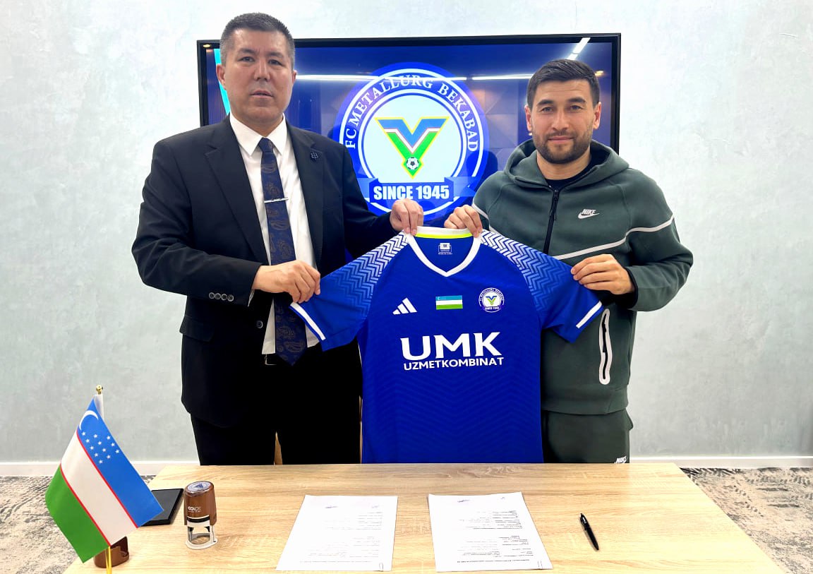 Metallurg announce signing of Gofurov