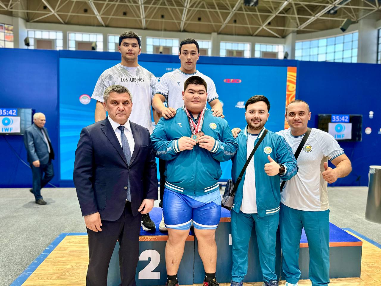  Yosh o'gir atletikachilarimiz jahon chempionatini 4 ta medalga sazovor bo'lishdi