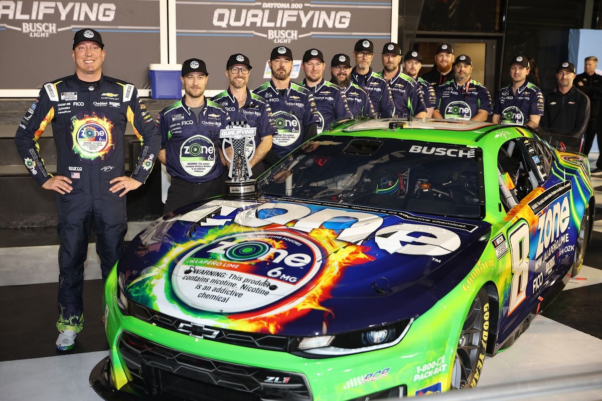 Официальный стартовый состав Daytona 500 2026 года