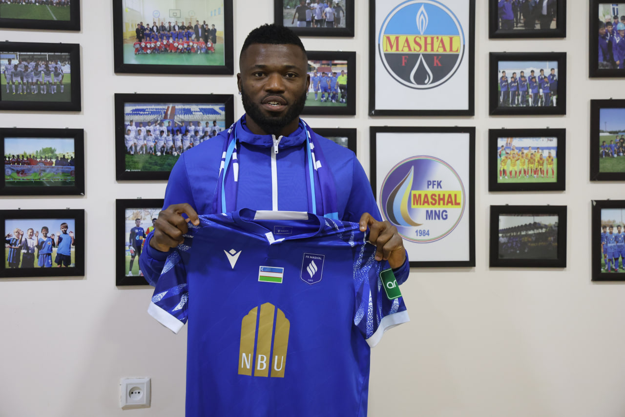 Mash'al Signs Nigerian Striker