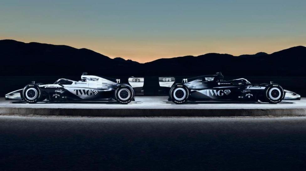 Команда Cadillac F1 представила уникальный дизайн болида во время рекламы на Супербоуле