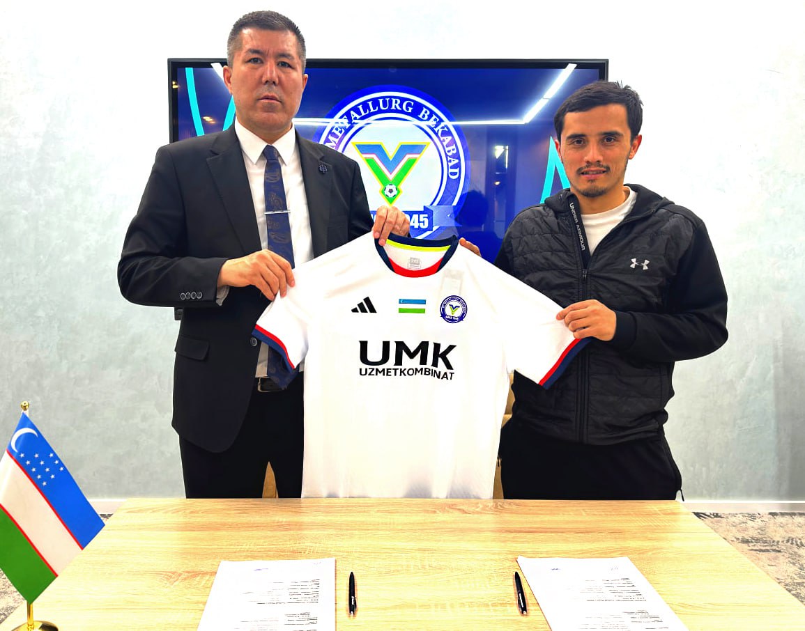Sanjar Shoahmedov «Metallurg» bilan shartnoma tuzdi