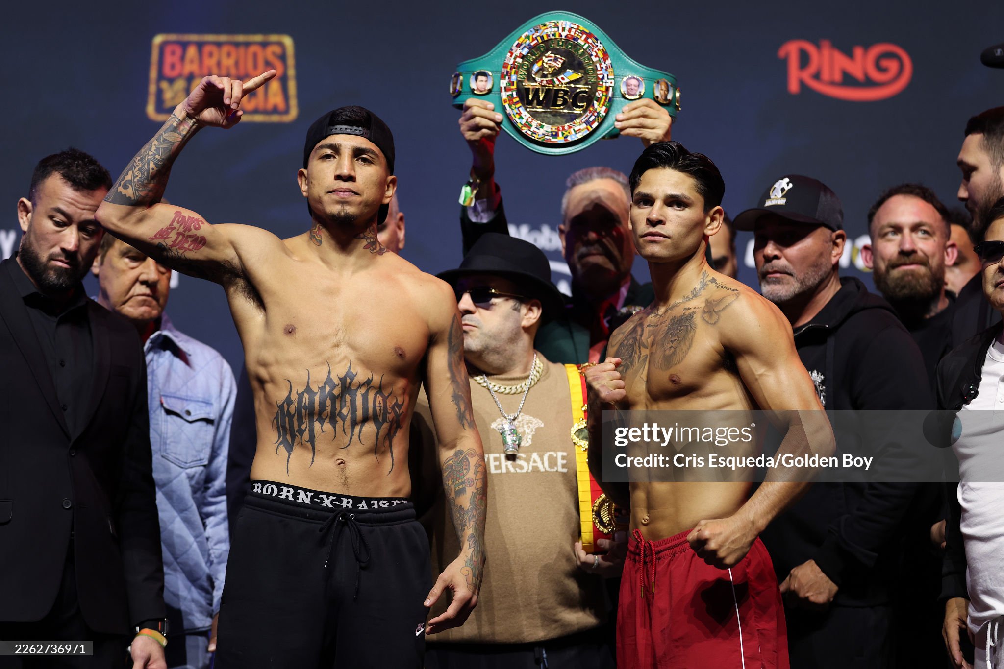 Mario Barrios Outweighs Ryan Garcia