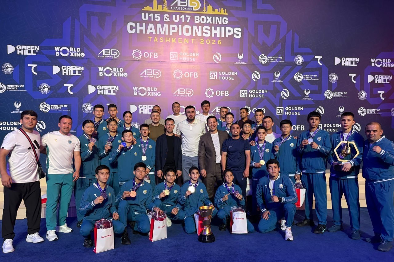 Bahodir Jalolov nomidagi boks maktabi sportchilari Osiyo chempionatida 13 ta medalga ega chiqdi